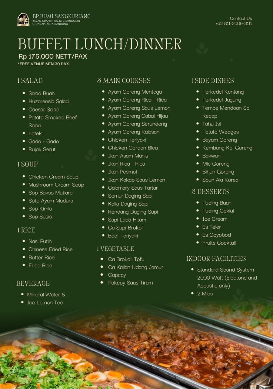 Buffet Lunch / Dinner 2