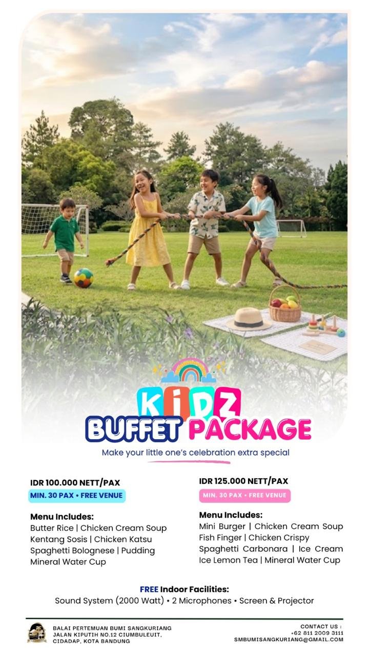 Kids Buffet Package 1