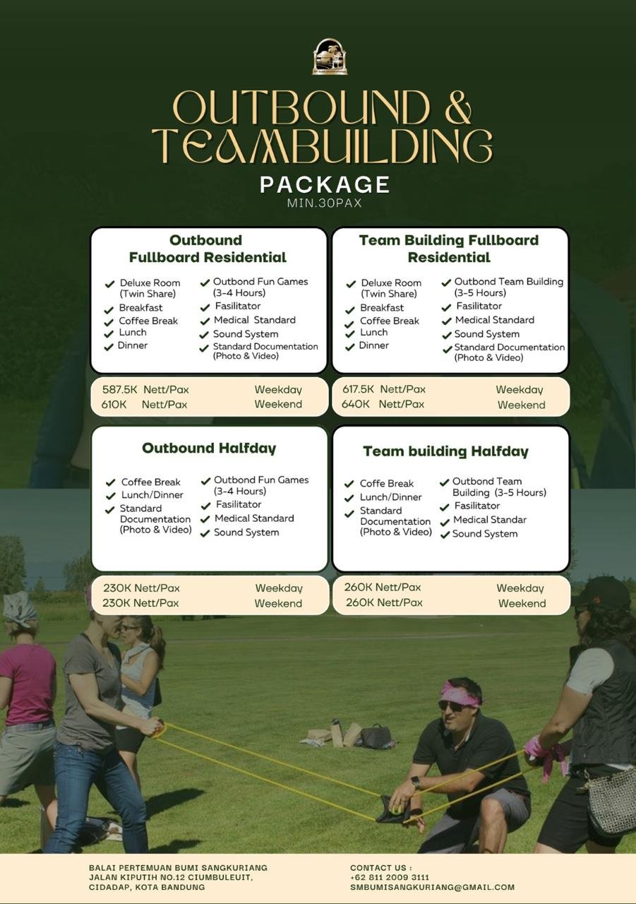 Outbound & Teambuilding Package 1