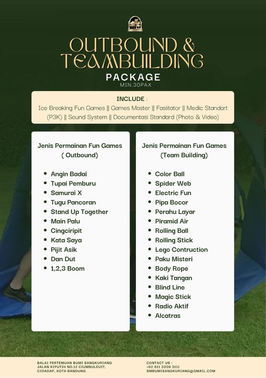 Outbound & Teambuilding Package 2